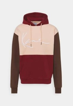 Beste Bewertungen von 😍 Karl Kani SIGNATURE BLOCK HOODIE UNISEX - Sweatshirt - Rose 🧨