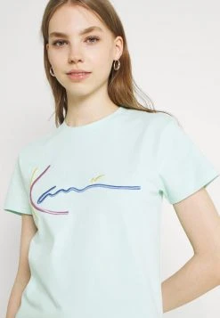 Budget ❤️ Karl Kani SIGNATURE TEE - T-Shirt Print - Mint, Damen 🌟 -Karl Kani Verkäufe 6f7ac443d29c4036aabc05f783df62e2