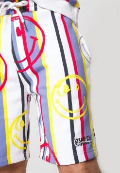 Auslauf 😉 KARL KANI X SMILEY® SIGNATURE STRIPE UNISEX - Shorts - Multicolor 🛒 -Karl Kani Verkäufe 6f8ded46208c4bfa803d0515c587e90f