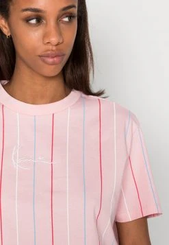 Schlussverkauf ✔️ Karl Kani SMALL SIGNATURE CROP TEE - T-Shirt Print - Rose, Damen ✨ -Karl Kani Verkäufe 71a23c8c56a04389843094d364d6118b