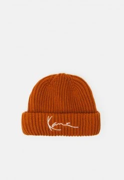 Beste Bewertungen von 🔔 Karl Kani SIGNATURE FISHERMAN BEANIE UNISEX - Mütze - Cognac ✨