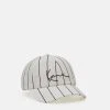 Brandneu 👏 Karl Kani SIGNATURE PINSTRIPE UNISEX - Cap - White ✨