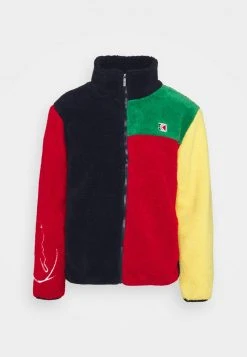 Am billigsten 😉 Karl Kani SIGNATURE BLOCK TEDDY JACKET UNISEX - Fleecejacke - Navy ✨ -Karl Kani Verkäufe 74ca261b28e34a8186b26916cc26499a