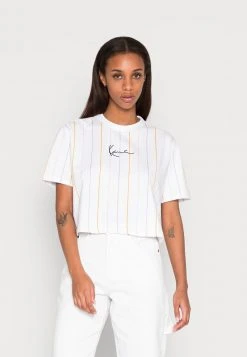Besorgen 🔥 Karl Kani SMALL SIGNATURE CROP TEE - T-Shirt Print - Multicolor, Damen 😀