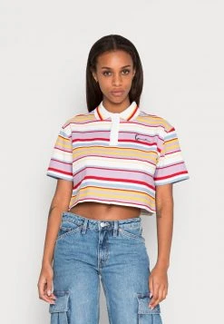 Bestpreis 😀 Karl Kani CHEST SIGNATURE SHORTTEE - Poloshirt - Multicolor, Damen 💯