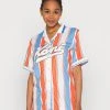 Bestes Angebot ⌛ Karl Kani VARSITY STRIPE ⚾ BASEBALL - Bluse - Multicolor, Damen ⭐