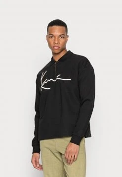 Bester Verkauf 🧨 Karl Kani UNISEX SIGNATURE - Sweatjacke - Black ❤️