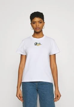 Angebote 😀 Karl Kani SMALL SIGNATURE TEE - T-Shirt Print - White, Damen 🧨