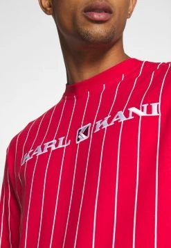 Budget 🎉 Karl Kani UNISEX RETRO PINSTRIPE - Langarmshirt - Red 👍 -Karl Kani Verkäufe 7af63a0d58dc459b8e84e2a1a46e9730