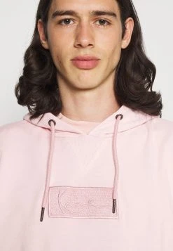 Schlussverkauf ⭐ Karl Kani UNISEX SMALL SIGNATURE BOX WASHED HOODIE - Sweatshirt - Rose ✔️ -Karl Kani Verkäufe 7b6428ff92614377b02252cbac8ee1ab