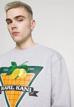 Großhandel 👍 Karl Kani RETRO CREW - Sweatshirt - Grey, Herren ⌛ -Karl Kani Verkäufe 7e3fa9b1afab40df9115964e89f8d8b4