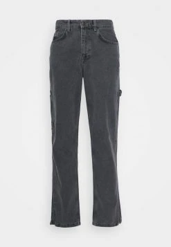 Bester Verkauf 🎁 Karl Kani RETRO SLIT PANTS - Jeans Straight Leg - Grey, Herren 😉 -Karl Kani Verkäufe 7e8635b0fcc54aa6af794d9dd23c7229