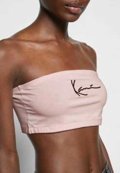 Schlussverkauf 🔔 Karl Kani SMALL SIGNATURE BANDEAU - Top - Rose, Damen 👍 -Karl Kani Verkäufe 7e8b518f59b74261b6735217d3cd924a