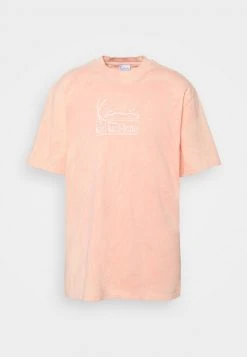 Am billigsten 💯 Karl Kani SIGNATURE WASHED TEE UNISEX - T-Shirt Print - Light Orange 🎁