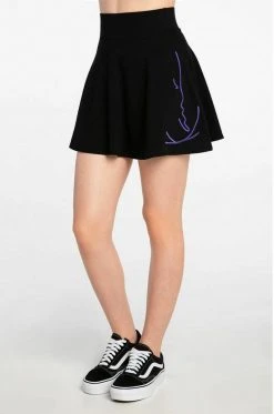 Auslauf ✔️ Karl Kani A-Linien-Rock - Black, Damen 💯 -Karl Kani Verkäufe 8115908f8a49490a8472fac380a097ba