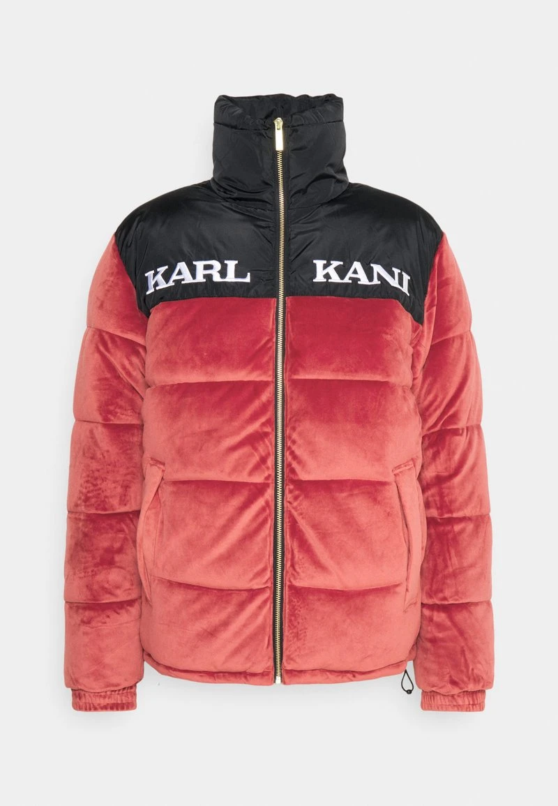 Am billigsten 🥰 Karl Kani RETRO VELVET BLOCK PUFFER UNISEX - Winterjacke - Dark Red 🛒 7 Am billigsten 🥰 Karl Kani RETRO VELVET BLOCK PUFFER UNISEX - Winterjacke - Dark Red 🛒 – Bild 5