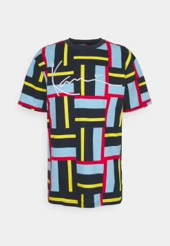 Bestes Angebot 🥰 Karl Kani SIGNATURE BLOCK TEE UNISEX - T-Shirt Print - Multi-coloured 🛒