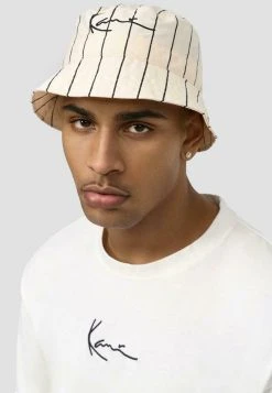 Bestes Angebot ✨ Karl Kani Hut - Cream, Herren 🎉
