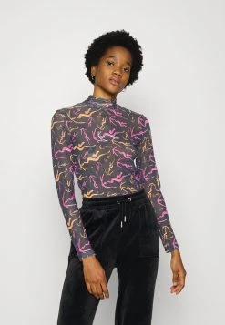 Angebote 😍 Karl Kani SIGNATURE TURTLE NECK - Langarmshirt - Black, Damen ✨