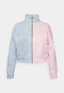 Top 10 ✔️ Karl Kani ORIGINALS BLOCK JACKET - 🔥 Jeansjacke - Rose/blue, Damen ✔️ -Karl Kani Verkäufe 847b43e127b64249b32d453bddba3a19