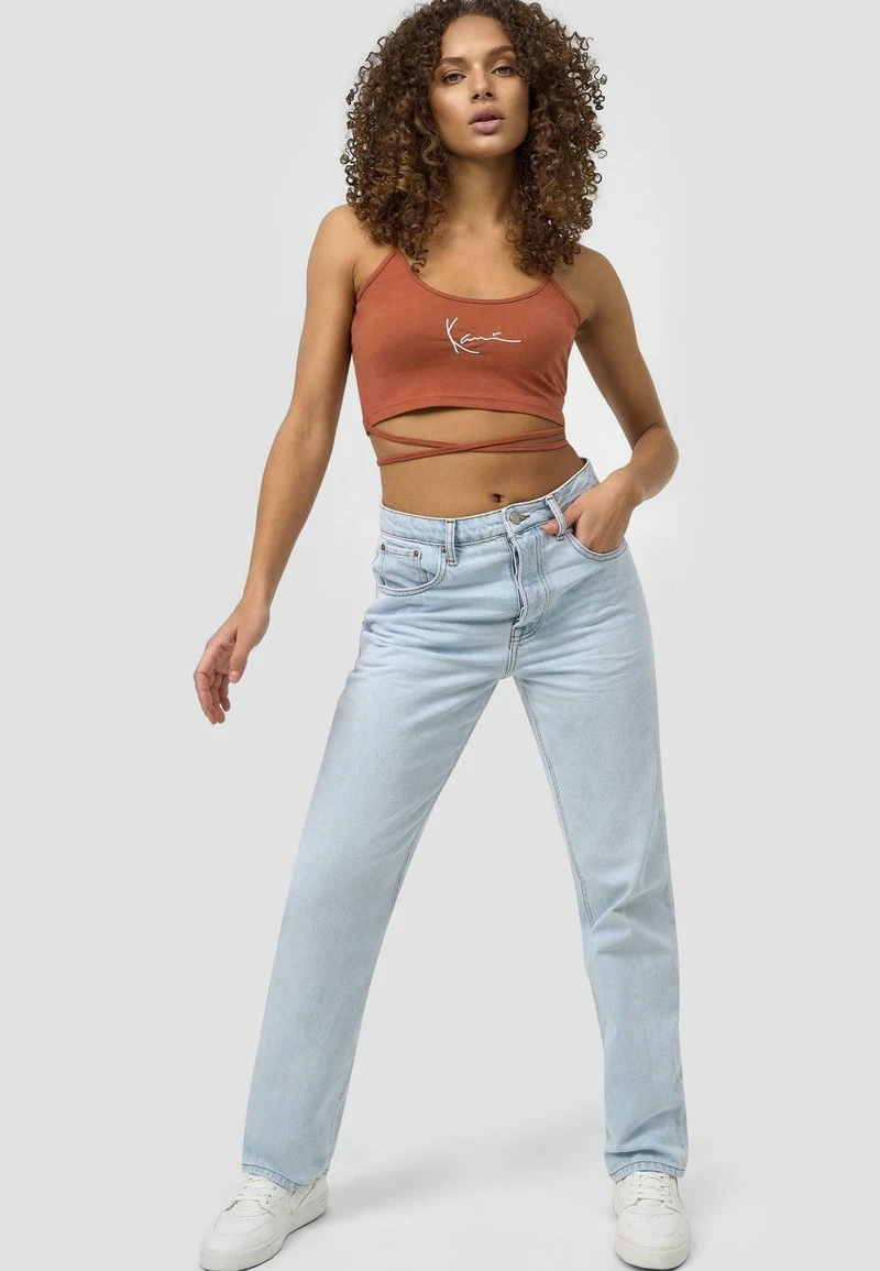 Am billigsten 👍 Karl Kani Top - Rust, Damen 🧨 4 Am billigsten 👍 Karl Kani Top - Rust, Damen 🧨 – Bild 2