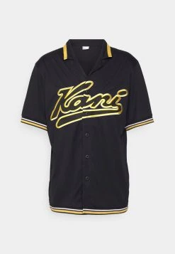 Blitzangebot 🔥 Karl Kani VARSITY ⚾ BASEBALL - Hemd - Black, Herren ❤️ -Karl Kani Verkäufe 8589818df50a446a8e3d0fe1b1721925