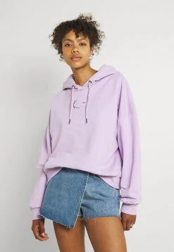 Budget ⌛ Karl Kani SMALL SIGNATURE HOODIE - Sweatshirt - Lilac, Damen 🎉