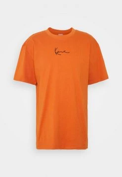 Blitzangebot ⭐ Karl Kani SMALL SIGNATURE TEE UNISEX - T-Shirt Print - Dark Orange ✨
