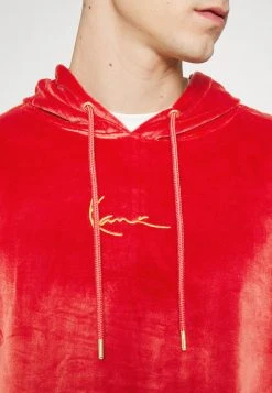 Aktion ⌛ Karl Kani SMALL SIGNATURE HOODIE UNISEX - Sweatshirt - Dark Red 🔥 -Karl Kani Verkäufe 88f07e8e89684a0a887f0414b97902bb
