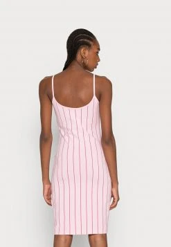 Billig 😉 Karl Kani SMALL SIGNATURE PINSTRIPE DRESS - Jerseykleid - Rose, Damen 👏 -Karl Kani Verkäufe 8b3110aa3a6a419081dcb17c21fec974