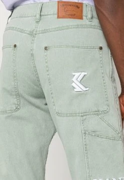 Großhandel 🎁 Karl Kani PANTS UNISEX - Jeans Tapered Fit - Dark Mint 🔥 -Karl Kani Verkäufe 8bda097cd58c4c948c3beb776a85b609