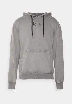 Bester Verkauf ⭐ Karl Kani UNISEX SMALL SIGNATURE OS HOODIE BLEACHED - Sweatshirt - Grey ⌛ -Karl Kani Verkäufe 8ccf2a6522b1437980b26bd83738d3ca