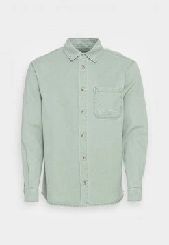 Aktion 🥰 Karl Kani CHEST SIGNATURE WASHED UNISEX - Hemd - Dark Mint ⭐ -Karl Kani Verkäufe 8cf89cb734d64f73b6ba127d4fa1a4ad