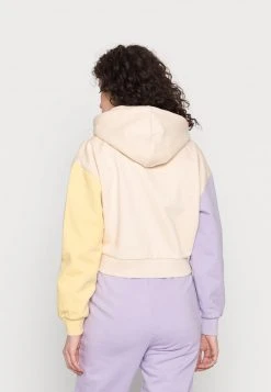 Bester Verkauf 🥰 Karl Kani SIGNATURE CROP BLOCK HOODIE - Sweatshirt - Light Sand, Damen ⌛ -Karl Kani Verkäufe 8d4e449adc414e599d38d74260ff7b51