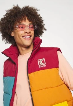 Bester Verkauf 😍 Karl Kani BLOCK PUFFER VEST UNISEX - Weste - Dark Red 👍 -Karl Kani Verkäufe 8dbc4c56e6a24017be92053c79fa3870