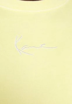 Bester Verkauf ⌛ Karl Kani SMALL SIGNATURE WASHED CREW UNISEX - Sweatshirt - Light Yellow ✔️ -Karl Kani Verkäufe 8f6625d500bc46fd918b346251284e4b