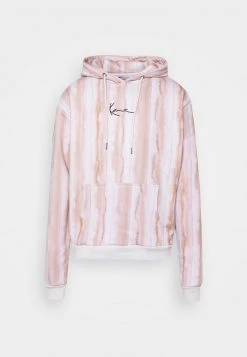 Bestes Angebot 🔥 Karl Kani SMALL SIGNATURE HOODIE UNISEX - Kapuzenpullover - Light Sand 😉