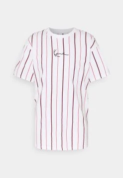Bestpreis 🔔 Karl Kani SMALL SIGNATURE PINSTRIPE TEE - T-Shirt Print - White, Herren ❤️ -Karl Kani Verkäufe 92f21113a8c549b8a1787a7fcb75e390
