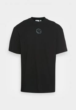 Budget ⌛ KARL KANI X SMILEY® SMALL SIGNATURE PRINT TEE - T-Shirt Print - Black, Unisex ⭐ -Karl Kani Verkäufe 93ee829c3396449e80b36da07bd803b5