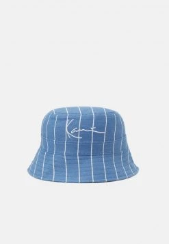 Rabatt ⭐ Karl Kani SIGNATURE BUCKET HAT UNISEX - Hut - Blue 🥰