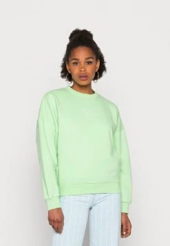 Budget 🔔 Karl Kani SMALL SIGNATURE ESSENTIAL CREW - Sweatshirt - Mint, Damen 🛒