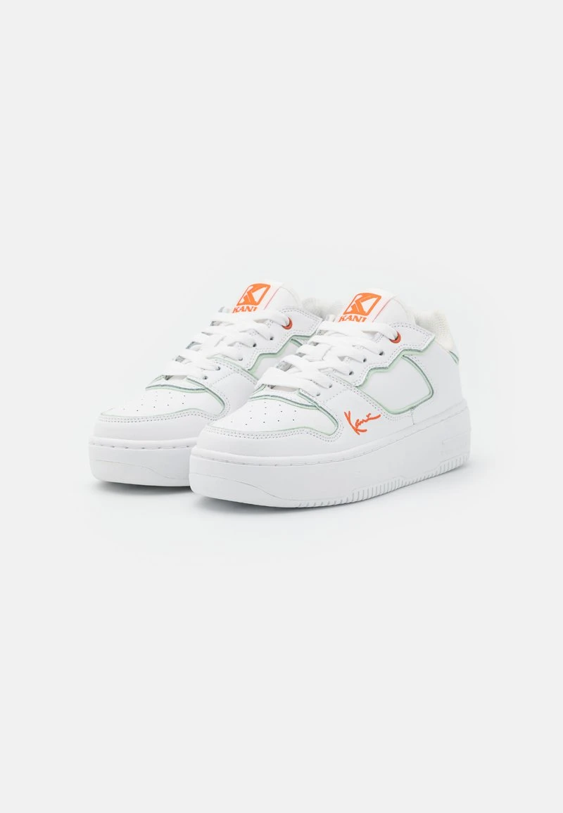 Brandneu 🌟 Karl Kani 89 UP - Sneaker Low - White/bok Choi/orange Tiger, Damen 👏 5 Brandneu 🌟 Karl Kani 89 UP - Sneaker Low - White/bok Choi/orange Tiger, Damen 👏 – Bild 3