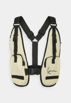 Rabatt 🎉 Karl Kani SIGNATURE UTILITY VEST BAG UNISEX - Umhängetasche - Sand ✔️