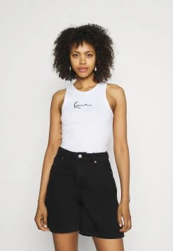 Besorgen ✨ Karl Kani SMALL SIGNATURE - Top - White, Damen ⭐