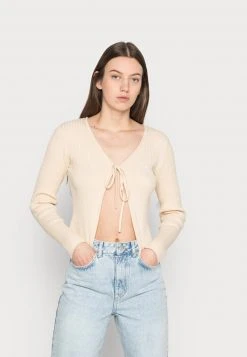 Aktion 🧨 Karl Kani SIGNATURE - Strickjacke - Light Sand, Damen 👏