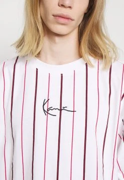 Bestpreis 🔔 Karl Kani SMALL SIGNATURE PINSTRIPE TEE - T-Shirt Print - White, Herren ❤️ -Karl Kani Verkäufe 9749abddf23041babfe5f639f2a7e907
