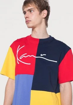 Aktion ❤️ Karl Kani SIGNATURE BLOCK TEE - T-Shirt Print - Navy, Unisex ⌛ -Karl Kani Verkäufe 97825bf5c2cd44d480fb2ad3ef6eaa09