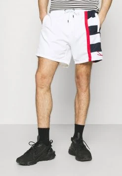 Bester Verkauf ✨ Karl Kani SIGNATURE BLOCK - Shorts - White, Herren 👏