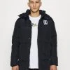 Angebote ⌛ Karl Kani LONG HOODED PUFFER JACKET UNISEX - Wintermantel - Black 👏 -Karl Kani Verkäufe 9866aa213ba340b0b8e325bc8060dd0f