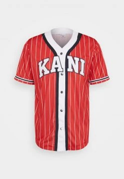 Rabatt ❤️ Karl Kani SERIF ⚾ BASEBALL SHIRT - Hemd - Red, Herren 🛒 -Karl Kani Verkäufe 98ca99a399e74ecfb307457a088407b7